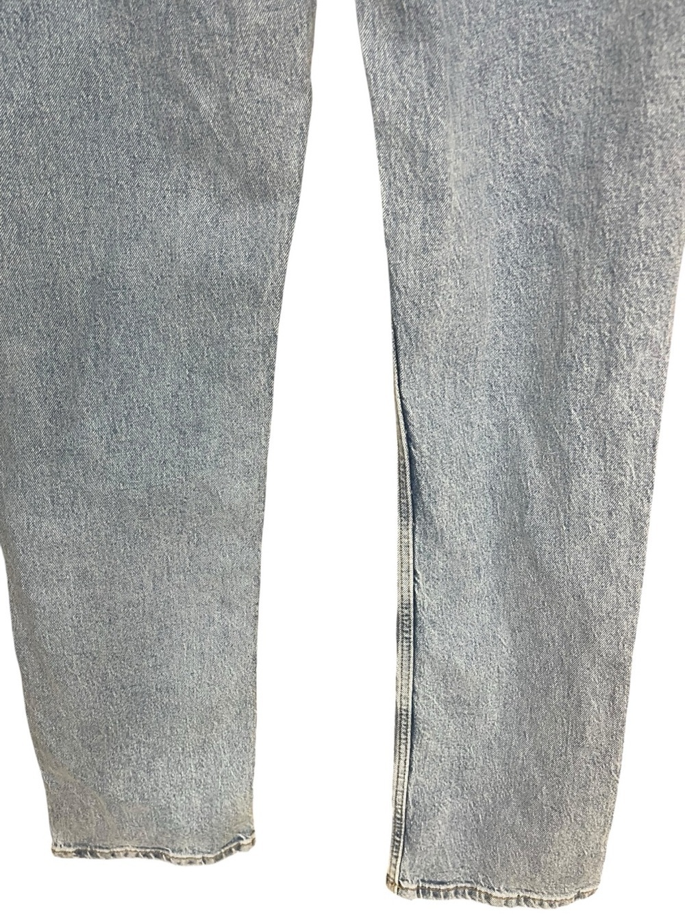 Zara High Rise Straight Jeans Light Blue - Picture 9 of 16
